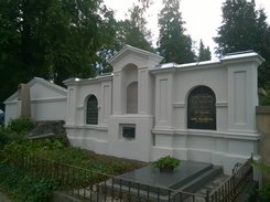 Klatovy, hřbitovní zeď